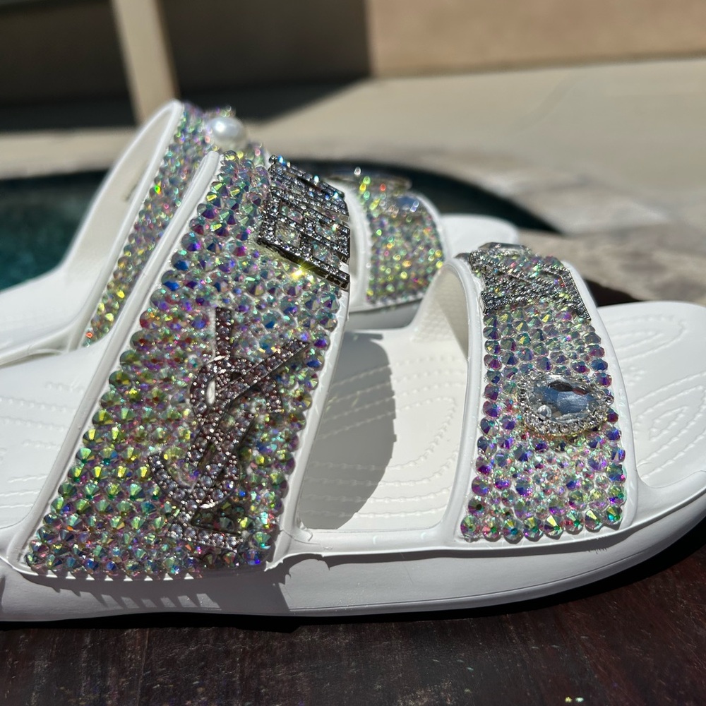 Blinged Out Rhinestone Custom Crocs - Picture 4 of 5